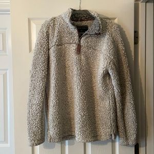 True Grit Sherpa Quarter Zip